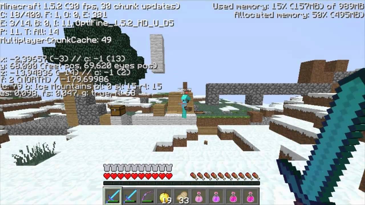 Como ver a durabilidade dos itens no minecraft bedrock
