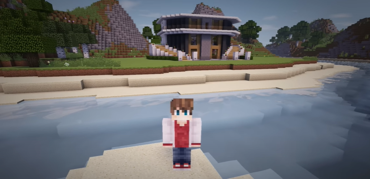 how to make a mansion in minecraft