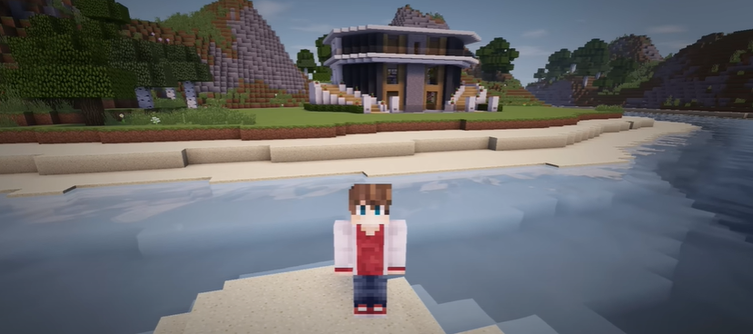 how to make a mansion in minecraft