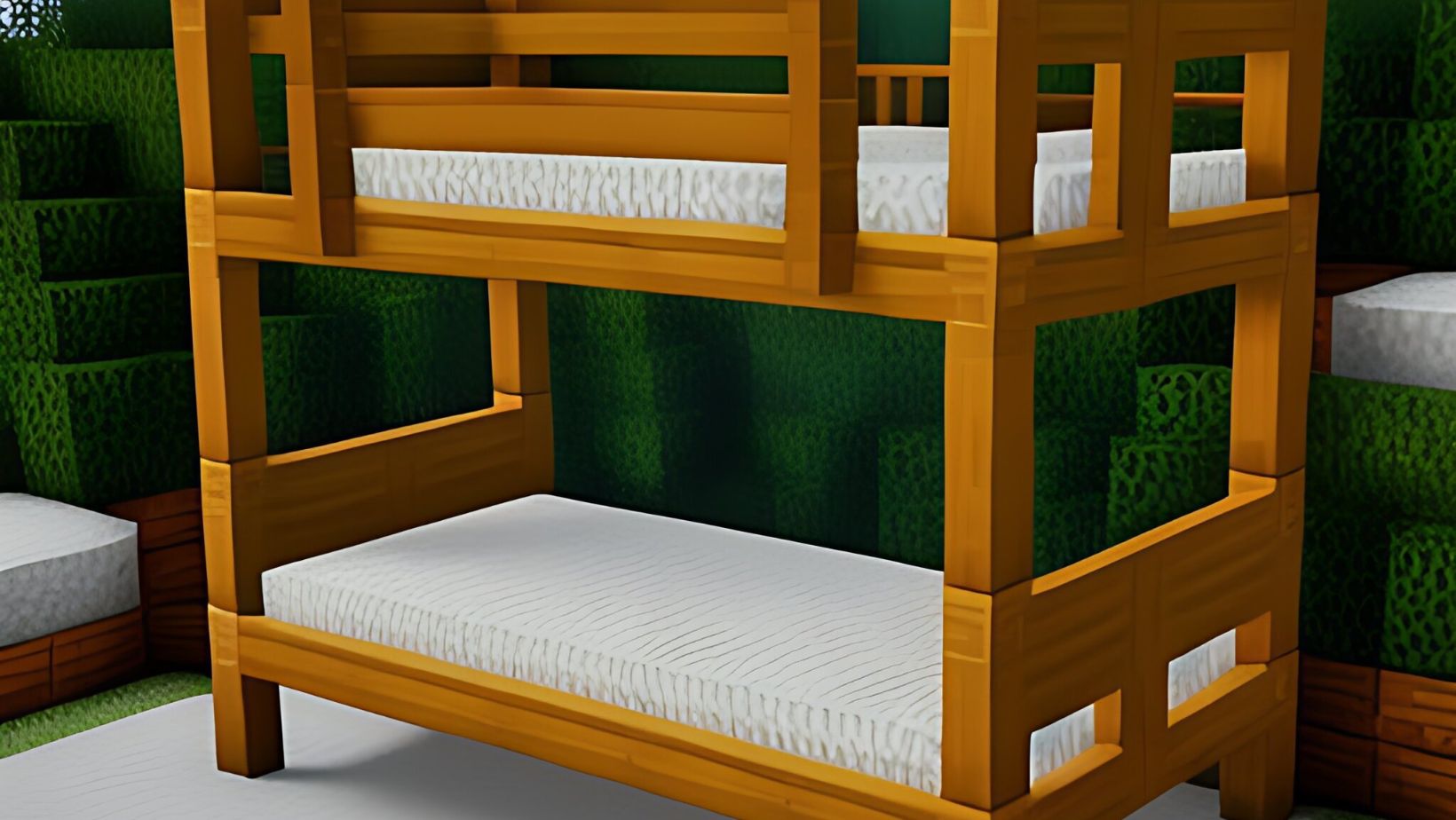 Showcase Your Skills On How To Make Bunk Bed In Minecraft - The ...