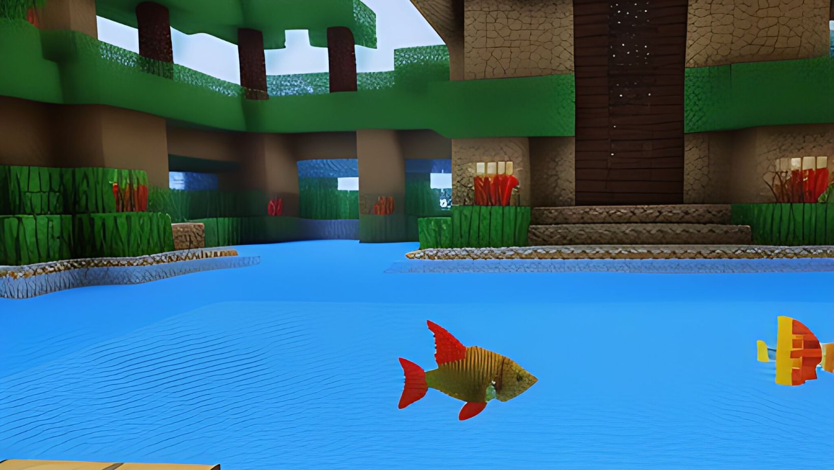 Making the Shower How to Make a Shower in Minecraft The Portable Gaming