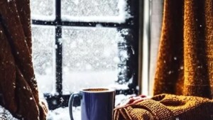 cozy winter iphone wallpaper