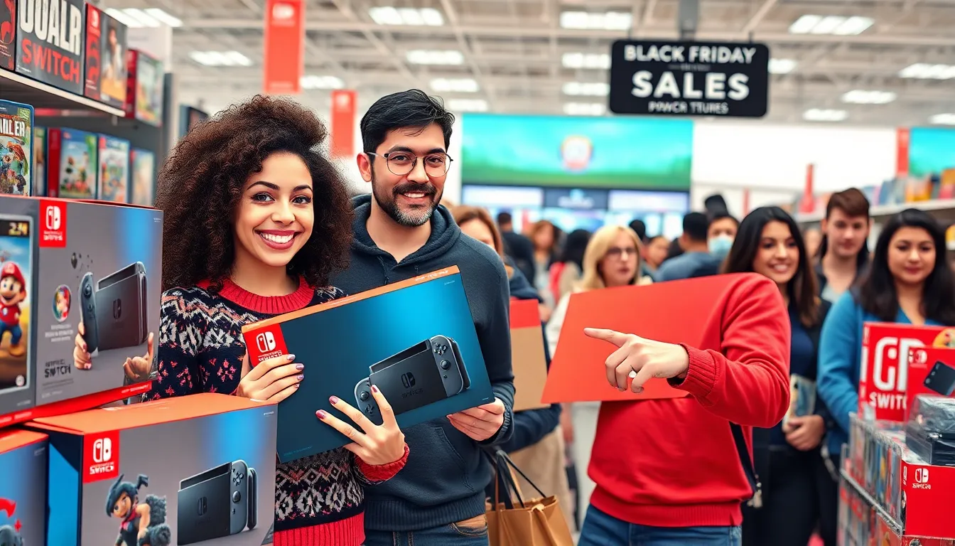 Nintendo switch console black friday