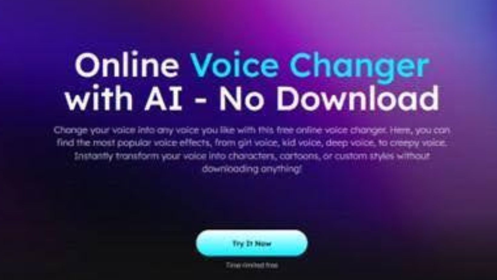 try it now
