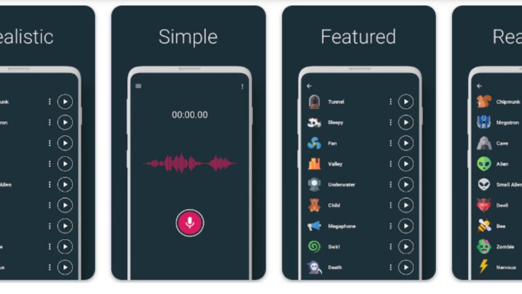 voice changer audio effects