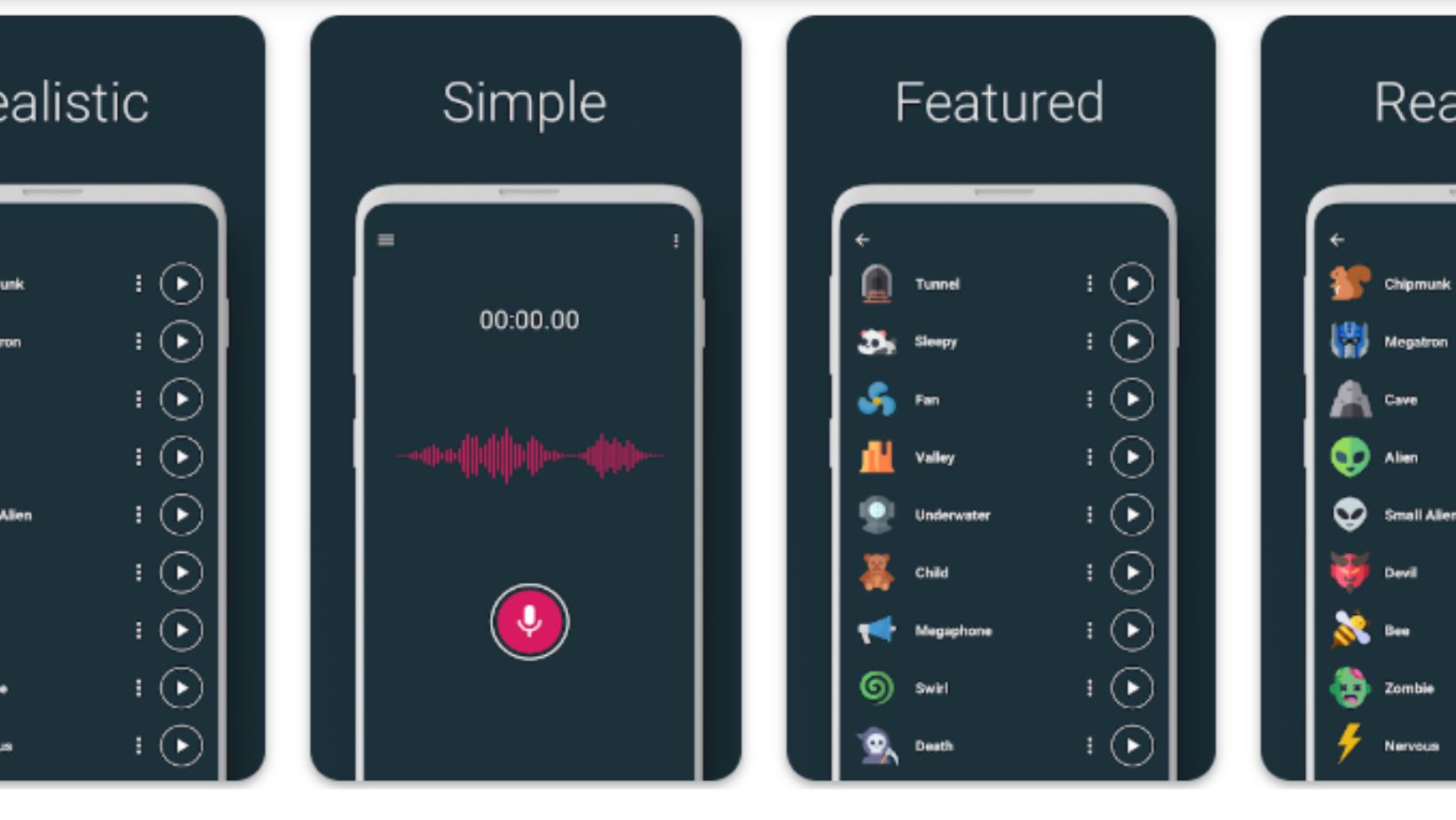 voice changer audio effects
