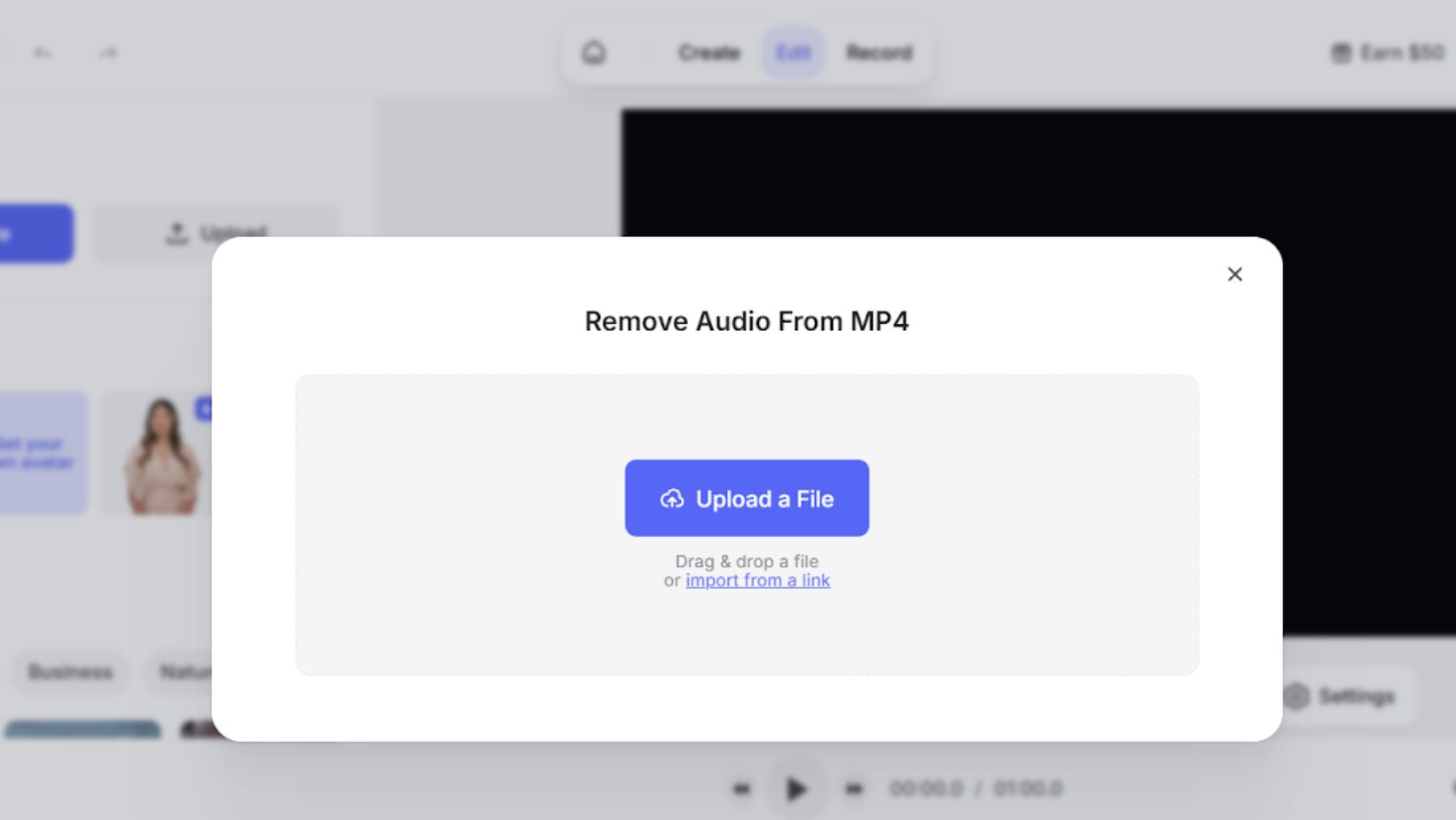 upload a file