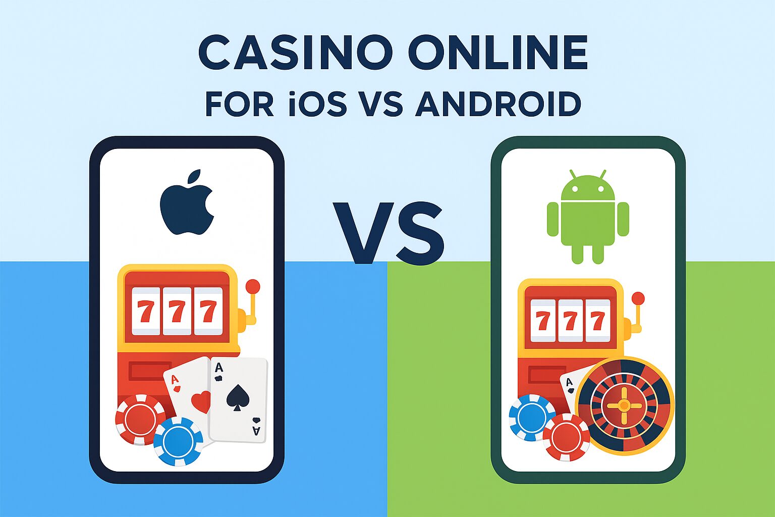 Casino online for ios vs android ideal mobile gambling apps compared