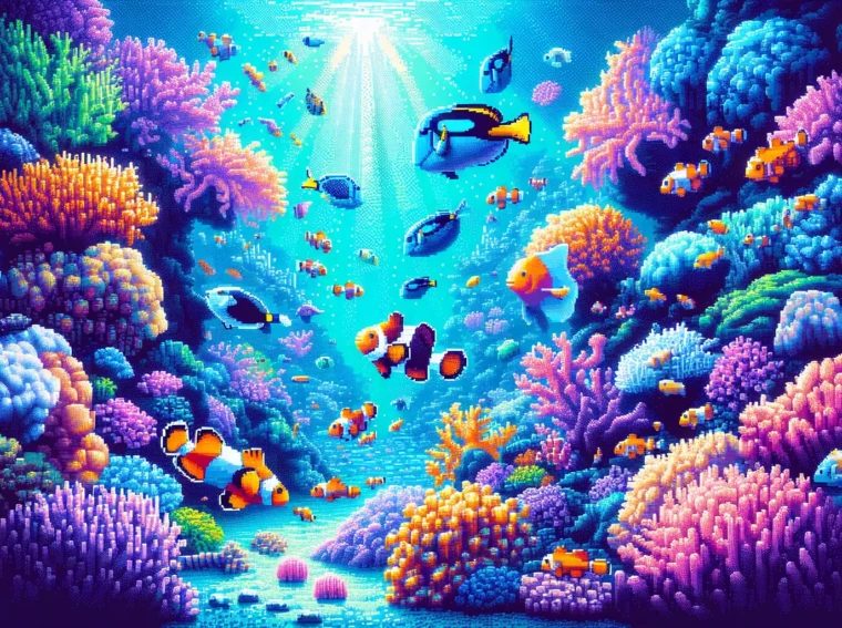 peixes tropicais minecraft