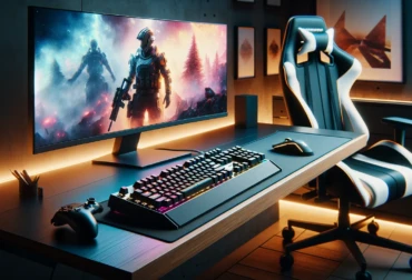 why do gamers tilt their keyboard tportstick