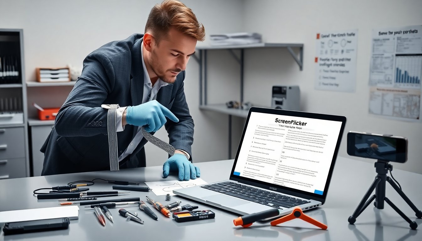 screenflicker tportgamer comprehensive diy fix pdf guide