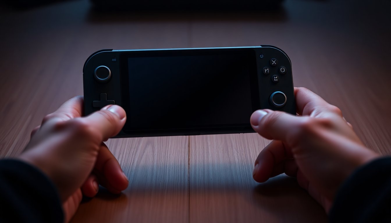 the portablegamer console