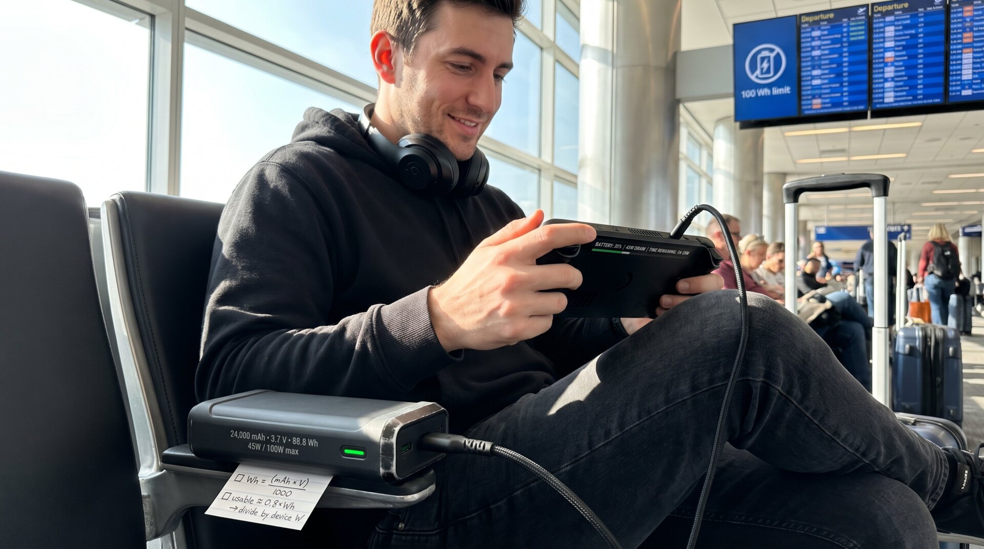Portable Gaming Battery Life: What the Specifications Really Mean